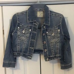 LA Idol USA denim jacket